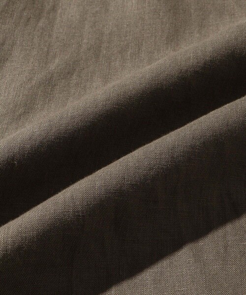 ADAM ET ROPE'（アダムエロペ）の「リネン シャツジャケット（テーラードジャケット・メンズ・ブラック/チャコール/ネイビー・L/M）」の16枚目の写真