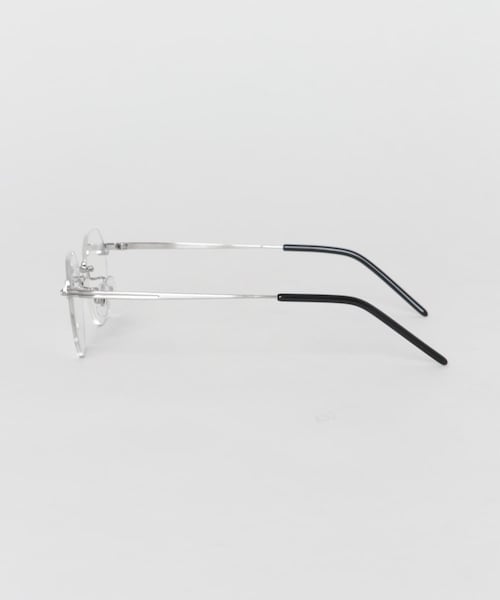 URBAN RESEARCH(アーバンリサーチ)の「『別注』KANEKO OPTICAL×URBAN RESEARCH MARTY SUPREME MODEL(メガネ・メンズ・シルバー・-)」の4枚目の写真