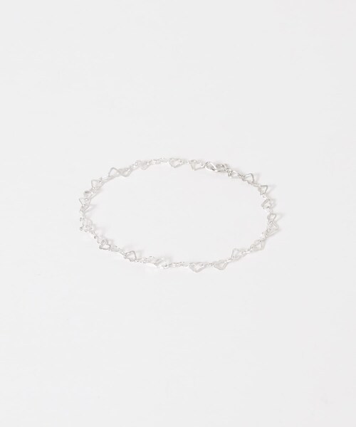 URBAN RESEARCH(アーバンリサーチ)の「decor『デコール』 Heartchain Bracelet(ブレスレット・レディース・SILVER・-)」の10枚目の写真