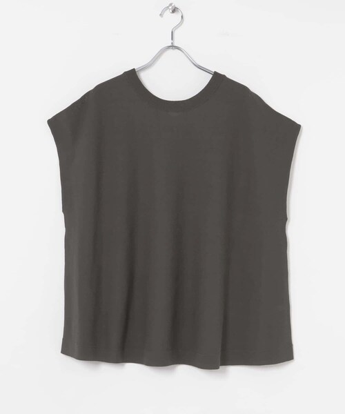URBAN RESEARCH（アーバンリサーチ）の「『UVカット』2WAYフレンチスリーブニット（ニット/セーター・レディース・OFF/BEIGE/CHARCOAL/NAVY・FREE）」の20枚目の写真