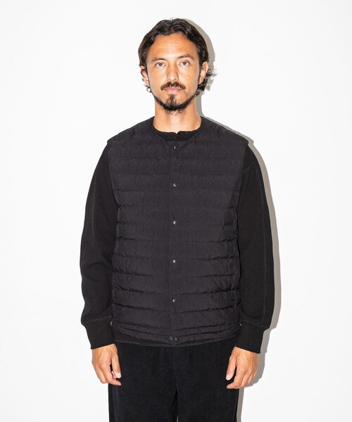 URBAN RESEARCH Sonny Label（アーバンリサーチサニーレーベル）の「OOPS　インナー中綿ベスト（その他アウター・メンズ・BLACK/NAVY・M/L）」の5枚目の写真