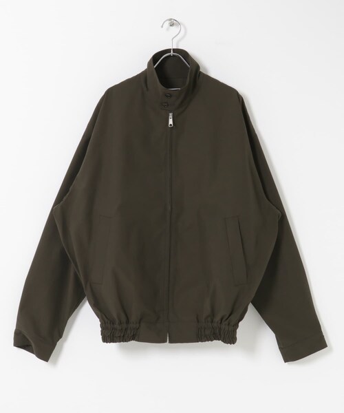 URBAN RESEARCH（アーバンリサーチ）の「SFC　T/C BOMBER JACKET（テーラードジャケット・メンズ・GREYBROWN/NAVY/BLACK・M/L/XL）」の2枚目の写真
