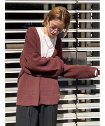 Ungrid | デザインVネックニット(ニット/セーター)