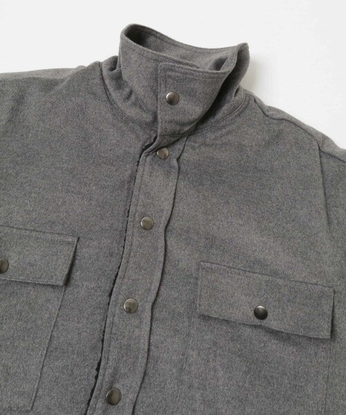 THE GOODLAND MARKET（ザグッドランドマーケット）の「TONY　Flannel Boa Jkt（ブルゾン・メンズ・BLK/GRY・L/XL）」の9枚目の写真