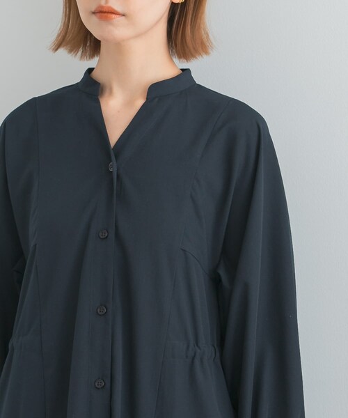 URBAN RESEARCH ROSSO（アーバンリサーチロッソ）の「パネルデザインシャツワンピース（ワンピース・レディース・MINT/STRIPE/NAVY・FREE）」の21枚目の写真