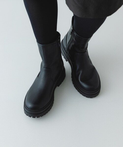 RODE SKO（ロデスコ）の「撥水ストレッチブーツ（ブーツ・レディース・DARK BROWN/BLACK・36/37/38）」の6枚目の写真