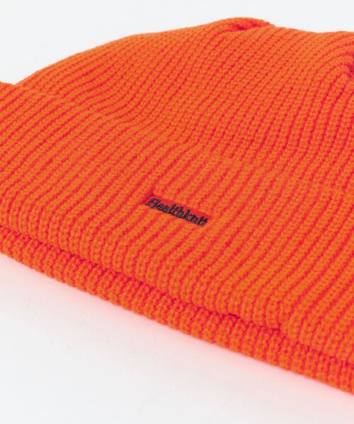 ITEMS URBANRESEARCH(アイテムズ アーバンリサーチ)の「Healthknit ロゴ刺繍 Knit Watch(ニットキャップ/ビーニー・メンズ・ORG/NVY/BLK・-)」の13枚目の写真