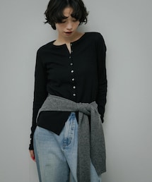 URBAN RESEARCH DOORS | Vintage Rib Button Cardigan(カーディガン/ボレロ)