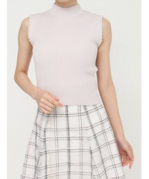 MERCURYDUO | アームパールノースリニット(ニット/セーター)