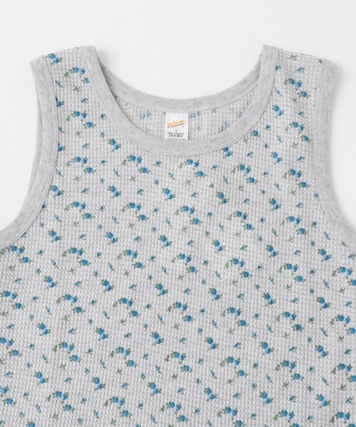 URBAN RESEARCH DOORS（アーバンリサーチドアーズ）の「『別注』Sports Wear×DOORS　ワッフルタンクトップ（タンクトップ・レディース・ivoflower/grayflower/gray/ivory・one）」の9枚目の写真