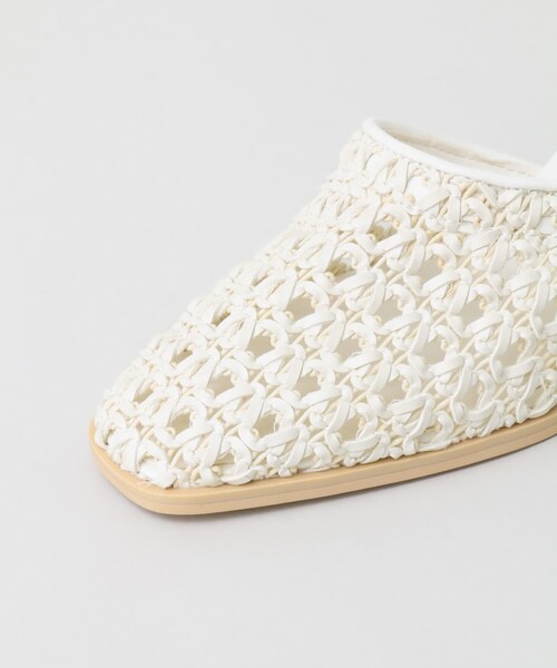 KBF（ケイビーエフ）の「メッシュミュール∴（サンダル・レディース・WHITE/ASH BROWN/BLACK・36/37/38）」の6枚目の写真