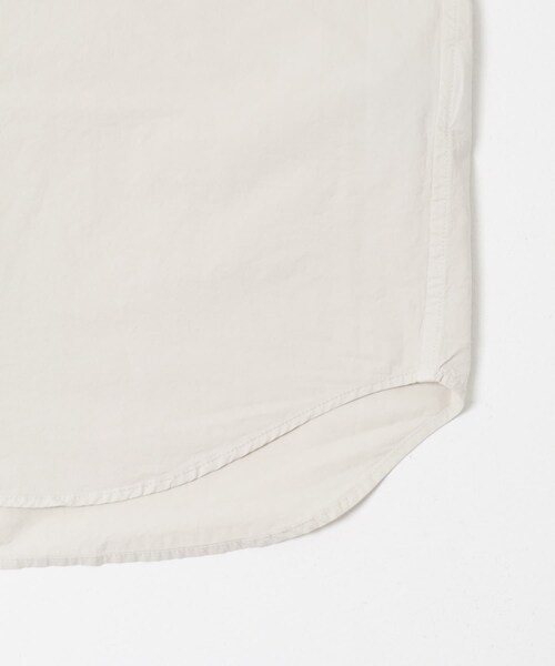 URBAN RESEARCH DOORS（アーバンリサーチドアーズ）の「STILL BY HAND　GARMENTDYE BANDCOLLAR SHIRTS（シャツ/ブラウス・メンズ・ECRU/INK BLACK/SLATE GREY/BROWN・46/48）」の7枚目の写真