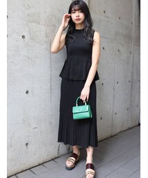 MURUA | シアーラメコンビワンピース【セット販売】(ワンピース)