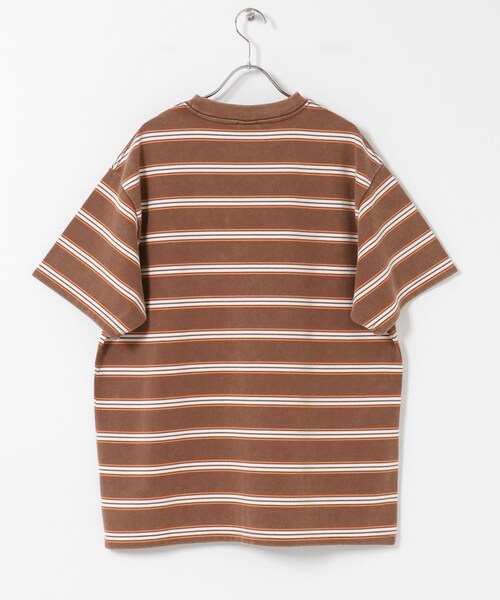 URBAN RESEARCH Sonny Label（アーバンリサーチサニーレーベル）の「HANG TEN　LA HOJJA BORDER T-SHIRTS（Tシャツ/カットソー・メンズ・OFF/BRWON・M/L）」の19枚目の写真
