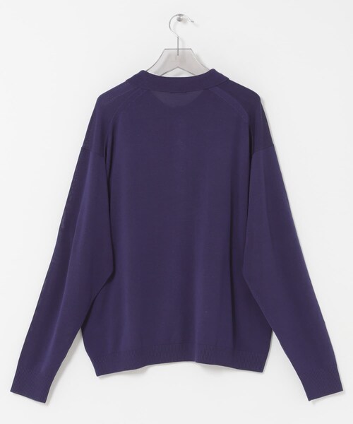 URBAN RESEARCH(アーバンリサーチ)の「crepuscule Long-Sleeve Polo(ニット/セーター・メンズ・BROWN/ORANGE/BLUE/KHAKI・1/2)」の15枚目の写真