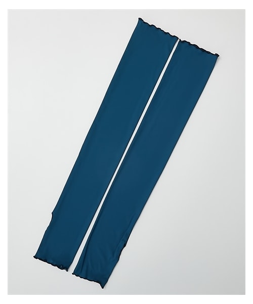 nissen（ニッセン）の「ヤケタクナイノ冷感UVリブメローゆったりアームカバー（選べる3サイズ）（手袋・メンズ・黒/ライトグレー/ブルー/ピンク/モカ/オフホワイト・1=M~L/2=LL~3L/3=4L~5L）」の5枚目の写真