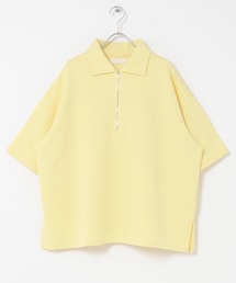 SENSE OF PLACE by URBAN RESEARCH | ダンボールポンチハーフジップショートスリーブTシャツ(Tシャツ/カットソー)