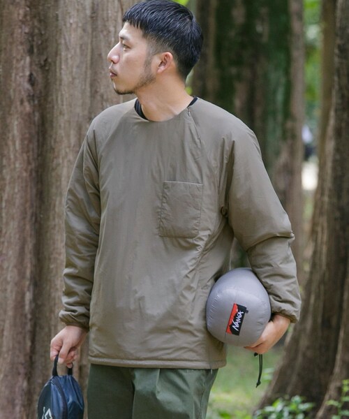 EKAL（エカル）の「レイクショアインサレーションプルオーバー（その他トップス・メンズ・T GREY/N GREY・M/L）」の10枚目の写真