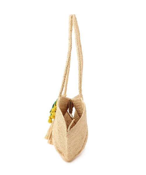 ADAM ET ROPE'（アダムエロペ）の「【J'aDoRe・店舗限定】【MAISON N.H PARIS（メゾンエヌアッシュパリ）】CROISSANT CHARM（かごバッグ・レディース・キナリ・F）」の7枚目の写真