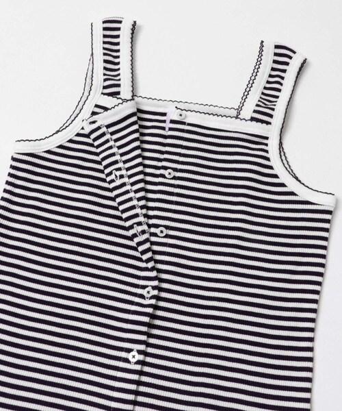 URBAN RESEARCH DOORS(アーバンリサーチドアーズ)の「PETIT BATEAU TANKTOP(タンクトップ・レディース・SMO/MARSH・S)」の4枚目の写真