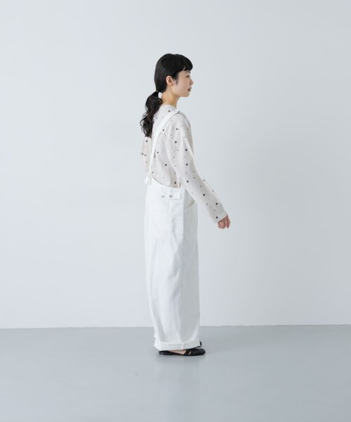 かぐれ（カグレ）の「ツバメ刺繍ブラウス（シャツ/ブラウス・レディース・IVORY/BLACK・Free）」の9枚目の写真