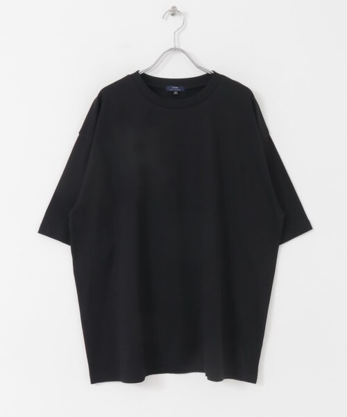 ITEMS URBANRESEARCH(アイテムズ アーバンリサーチ)の「USAコットン オーバーサイズTシャツ(Tシャツ/カットソー・メンズ・GRN/OFF/BLK/BLU/YEL・M/L)」の21枚目の写真