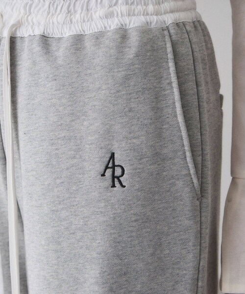 ADAM ET ROPE'（アダムエロペ）の「コンビウエストスウェットイージーパンツ（その他パンツ・レディース・グレー系/キナリ系・36/38）」の14枚目の写真