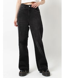 jouetie | ベーシックセミフレアパンツ(デニムパンツ)