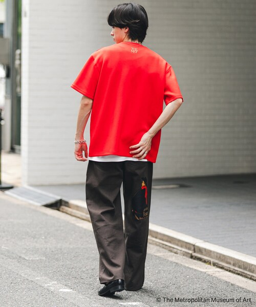 SENSE OF PLACE by URBAN RESEARCH(センスオブプレイスバイアーバンリサーチ)の「『別注』『イージーケア/接触冷感』The Met×SENSE OF PLACE S/S T-SHIRTS(Gogh)A(Tシャツ/カットソー・メンズ・WHITE/BLACK/RED・M/L)」の19枚目の写真