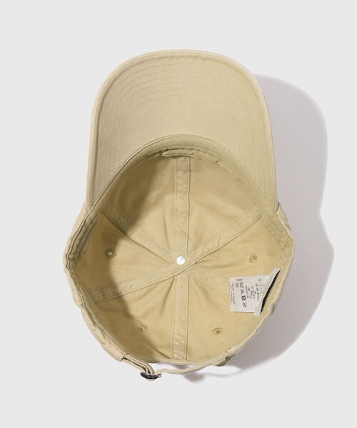 ADAM ET ROPE'(アダムエロペ)の「【STUDIO NICHOLSON/スタジオニコルソン】LOGO CAP SNM(キャップ・メンズ・ベージュ/ネイビー・F)」の13枚目の写真