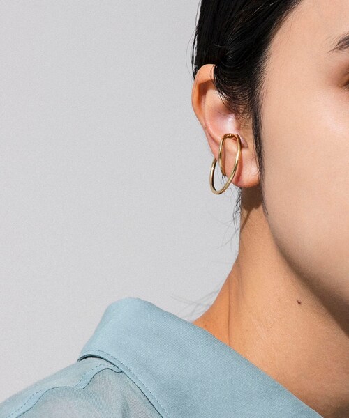 URBAN RESEARCH(アーバンリサーチ)の「decor『デコール』 Luna ear cuff(イヤリング・レディース・Gold・-)」の4枚目の写真