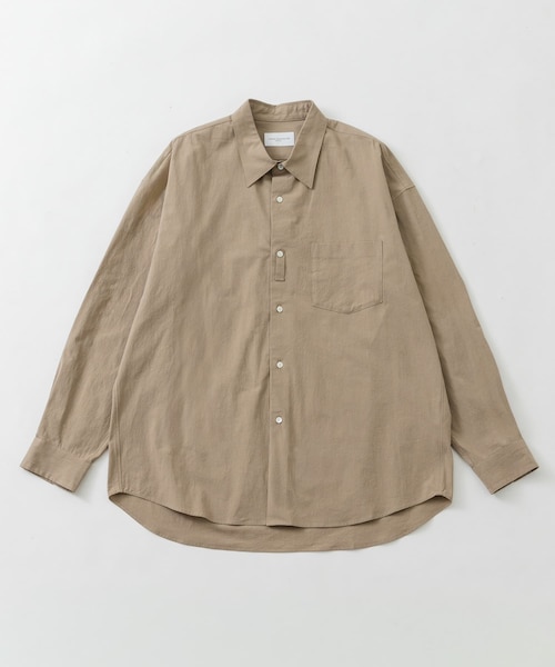 URBAN RESEARCH（アーバンリサーチ）の「new basic　QUIET REGULAR SHIRTS（シャツ/ブラウス・メンズ・ECRU/BROWN/BEIGE・M/L/XL）」の3枚目の写真