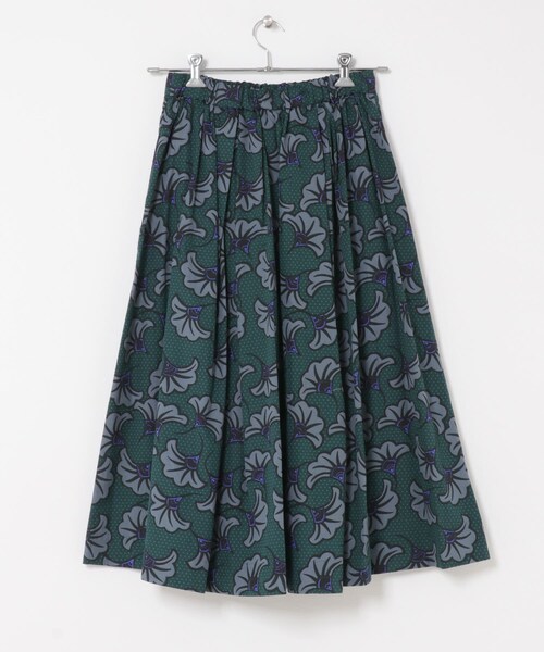 URBAN RESEARCH DOORS(アーバンリサーチドアーズ)の「Le GLAZIK TUCK GATHERED SKIRT(スカート・レディース・LIME/GREEN・36)」の9枚目の写真