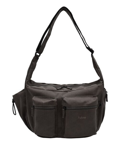 nissen（ニッセン）の「fulcro（フルクロ）Explorer はっ水ショルダーバッグ クルーズ （Ｂ５対応）（ショルダーバッグ・メンズ・ベージュ/ブラック/ダークグレイ/アイボリー/オリーブ・Y）」の3枚目の写真
