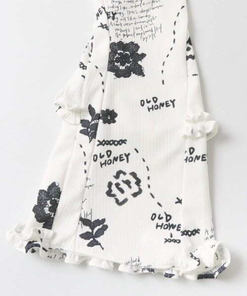 THE GOODLAND MARKET（ザグッドランドマーケット）の「old honey　50℃ pants（その他パンツ・レディース・white/gray・one）」の10枚目の写真