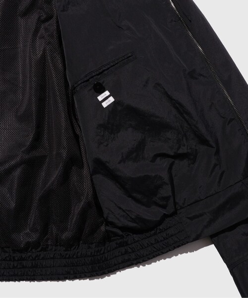 ADAM ET ROPE'（アダムエロペ）の「【blurhms/ブラームス】Poly-Silk Zip Jacket（その他アウター・メンズ・ブラック・2/3/4）」の11枚目の写真