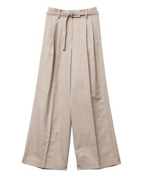 ELENDEEK | BELT SET TUCK WIDE PT(その他パンツ)