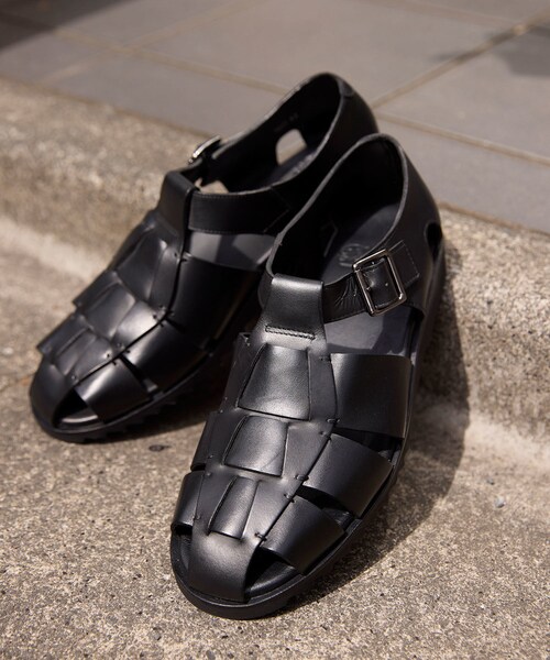 ADAM ET ROPE'（アダムエロペ）の「【Paraboot/パラブーツ】PACIFIC（サンダル・メンズ・ブラック・40.0/41.0/42.0/43.0）」の4枚目の写真