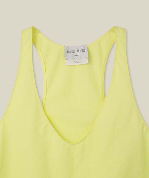 ROPE'(ロペ)の「【forteforte(フォルテ フォルテ)】tops(タンクトップ・レディース・イエロー・F)」の7枚目の写真