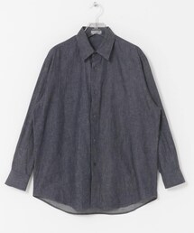 URBAN RESEARCH | Cale　コットンリネンラミーデニムシャツ(シャツ/ブラウス)