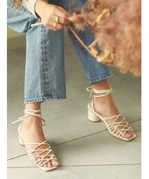 Ungrid | レースアップヒールサンダル(サンダル)