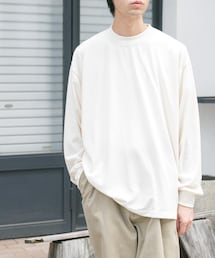 URBAN RESEARCH DOORS（アーバンリサーチドアーズ）の「FORK&SPOON　CAVEジャージーロングスリーブTシャツ（Tシャツ/カットソー・メンズ）」