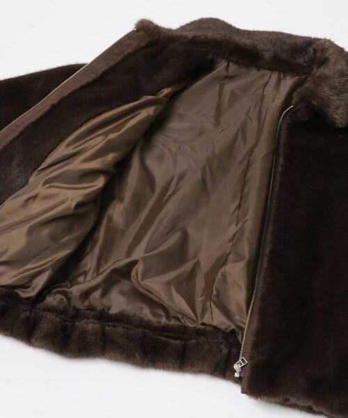 ITEMS URBANRESEARCH（アイテムズ アーバンリサーチ）の「ファージャケット（テーラードジャケット・レディース・BRN/L.BEG・Free）」の20枚目の写真