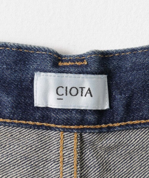 URBAN RESEARCH（アーバンリサーチ）の「CIOTA　スビンコットン13.5ozハイウエストデニム（デニムパンツ・レディース・D BLUE・26/27/28）」の10枚目の写真