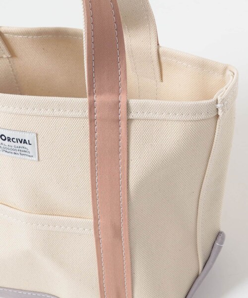 URBAN RESEARCH DOORS(アーバンリサーチドアーズ)の「ORCIVAL TOTE BAG SMALL(トートバッグ・レディース・ECR/CCL/PNK/GRY/BLU/GRY/ECR/PNK/ECR/GRN・One)」の14枚目の写真