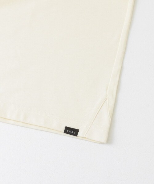 EKAL（エカル）の「『UR TECH ひやサラクール』 GAWPING T-SHIRTS（Tシャツ/カットソー・メンズ・オフホワイト/ブラック・M/L）」の13枚目の写真