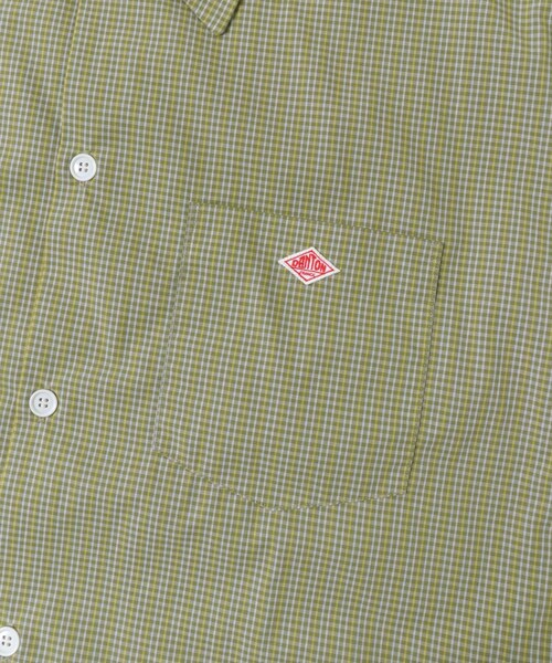 URBAN RESEARCH DOORS(アーバンリサーチドアーズ)の「DANTON SHORT SLEEVE SHIRTS(シャツ/ブラウス・メンズ・GRN×YLW/BLU×WHT・40/42/44)」の5枚目の写真