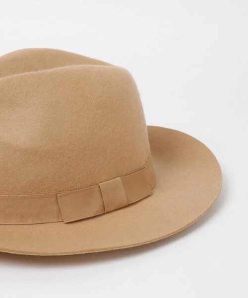 KBF（ケイビーエフ）の「KBF+　ベルト付き中折れハット∴（ハット・レディース・BEIGE/BLACK・one）」の9枚目の写真