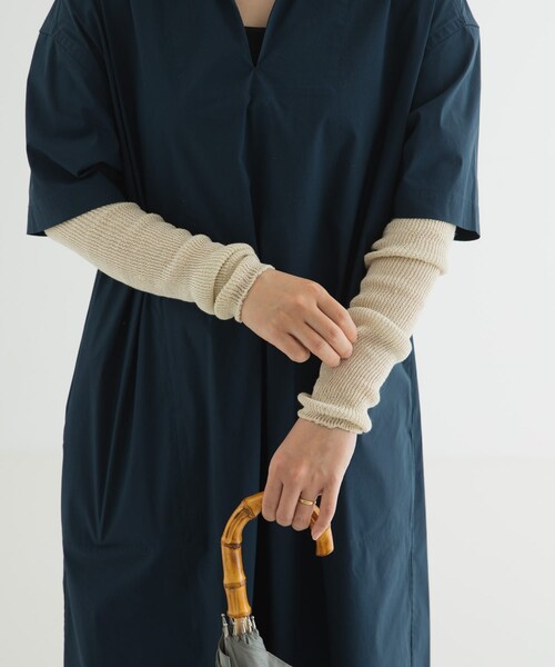 URBAN RESEARCH DOORS（アーバンリサーチドアーズ）の「en Lille　はっかとう レッグ&アームカバー（その他雑貨・メンズ・lavender/beige/gray・-）」の14枚目の写真