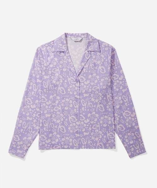 Saturdays NYC（サタデーズ ニューヨークシティ ）の「CRYS PRINTED SHEER L/S SHIRT（シャツ/ブラウス・レディース・ブラック・L）」の14枚目の写真